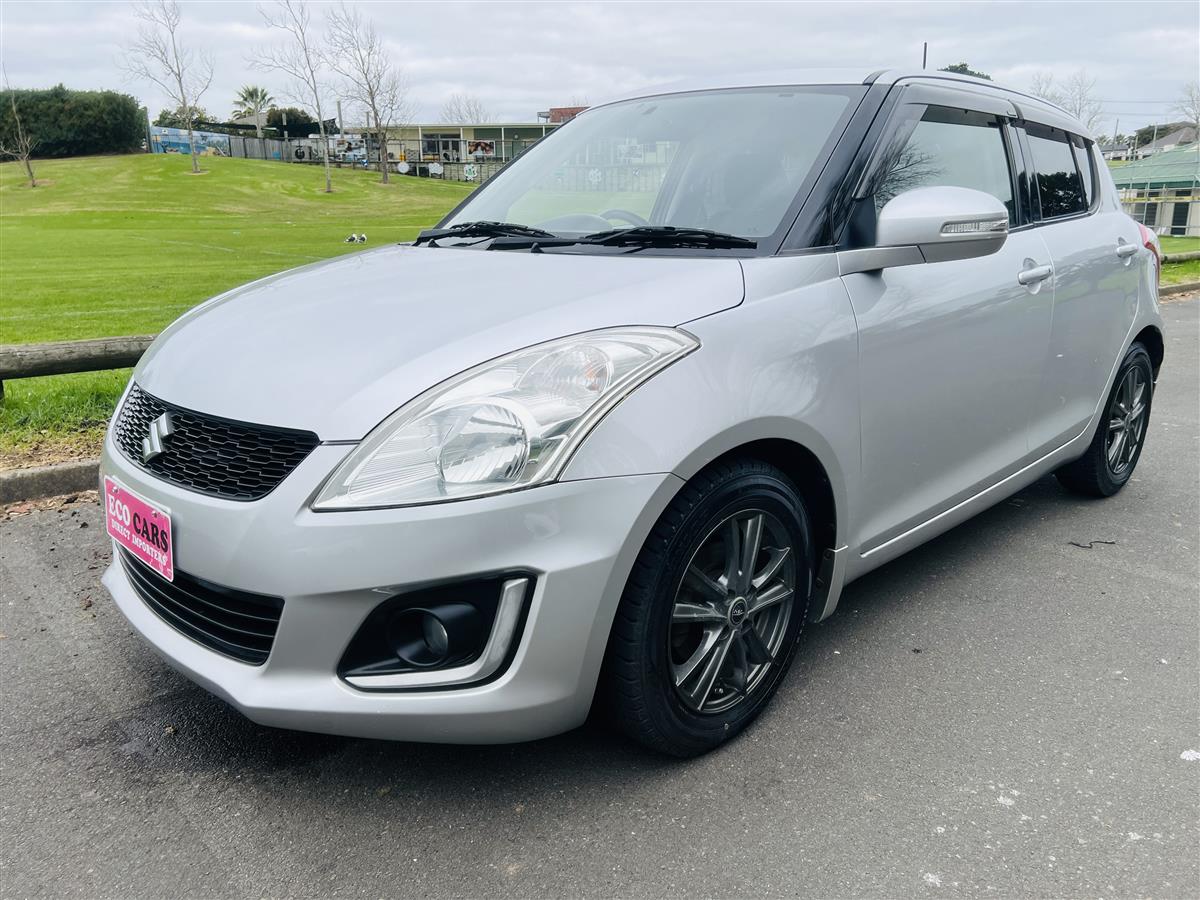 2014 Suzuki Swift REVERSE CAMERA Hatchback Automatic, 5 seats, Silver, Petrol, 1,200 cc, 39,689 km