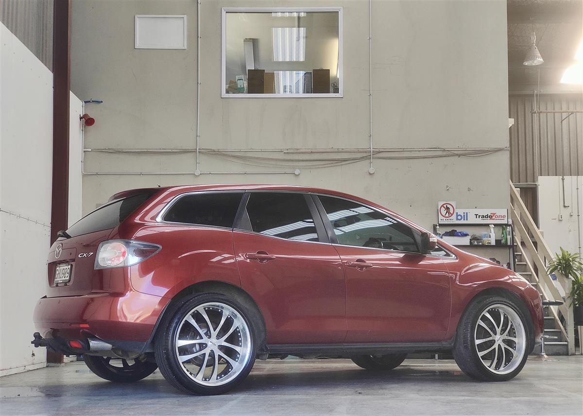 2008 Mazda CX-7 2.3 TURBO/5 SPEED MANUAL/22 INCH WHEELS/NEW WOF RV/SUV Manual, 5 seats, 4 owners, Petrol, 2,300 cc, 173,980 km