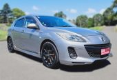 2013 Mazda Axela APPLE CARPLAY NEW STEREO Hatchback Automatic, 5 seats, Silver, Petrol, 1,500 cc, 59,851 km