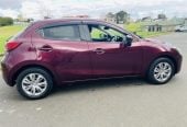 2017 Mazda Demio BLUETOOTH Hatchback Automatic, 5 seats, MAROON, Petrol, 1,300 cc, 29,854 km
