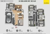 Brandnew standalone 3 beds 2.5 baths home with garage, close to schools, shopping centres, zoned for highly regarded schools including Howick Primary School and Pakuranga College. Lots 1-6/18 Bradbury Road Botany Downs, Auckland