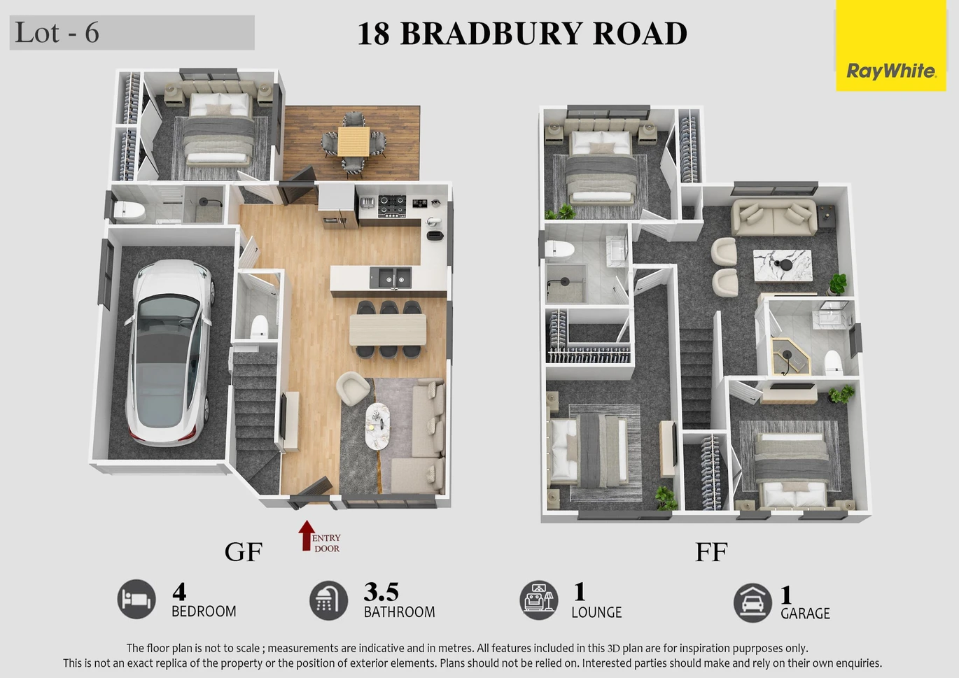 Brandnew standalone 3 beds 2.5 baths home with garage, close to schools, shopping centres, zoned for highly regarded schools including Howick Primary School and Pakuranga College. Lots 1-6/18 Bradbury Road Botany Downs, Auckland