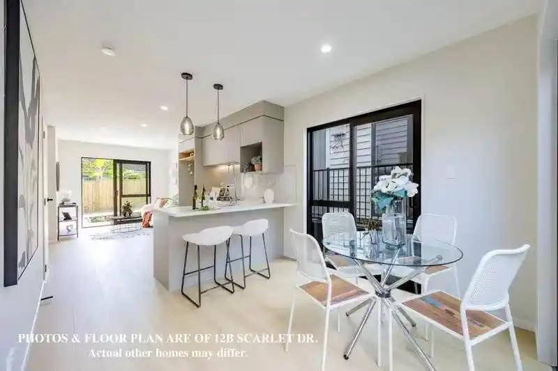 Brandnew freehold 3 beds 2.5 bath Duplex home with garage, Move-in ready, close to schools, parks, shops, 0.5 km to Birdwood School, 1.6 km to Waitakere College, 1.8 km to Massey High School, 12B Scarlet Drive, Ranui, Auckland