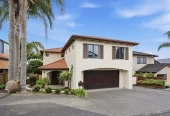 Built with a modern cavity system, 247m2 4 beds 2.5 baths house with double garage and a basement wine cellar, zoned for Marina View School, Hobsonville School, Hobsonville Point Secondary School, St Paul’s School, 157C Hobsonville Road West Harbour, Auckland