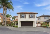 Built with a modern cavity system, 247m2 4 beds 2.5 baths house with double garage and a basement wine cellar, zoned for Marina View School, Hobsonville School, Hobsonville Point Secondary School, St Paul’s School, 157C Hobsonville Road West Harbour, Auckland