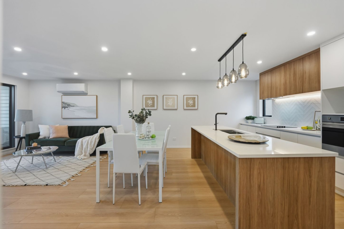 172m2 Brandnew 4 beds 3.5 baths home with garage, a fully self-contained ground-floor bedroom with private ensuite,, close to schools, local shops, parks, Lot 6/8 Epping Street, Glen Innes, Auckland