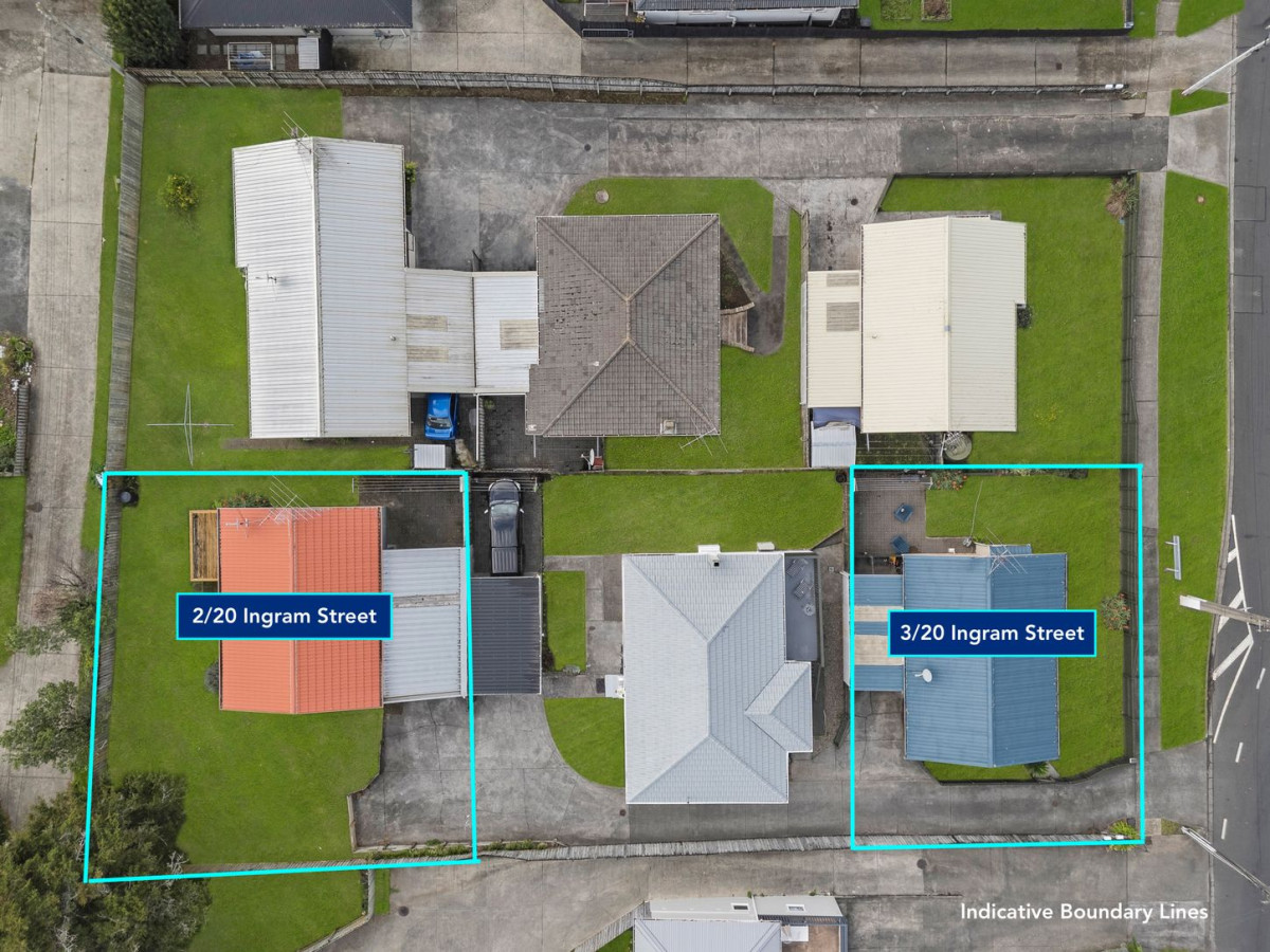 1058m2 section, 3 Standalone 2 beds 1 bath home with car parks, close to transport, shops, schools, and amenities, 22 Ingram Street, Papakura, Auckland