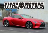 2018 Lexus LC 500 V8 with Sport Package Coupe Automatic, 4 seats, Petrol, 5,000 cc, 50,800 km