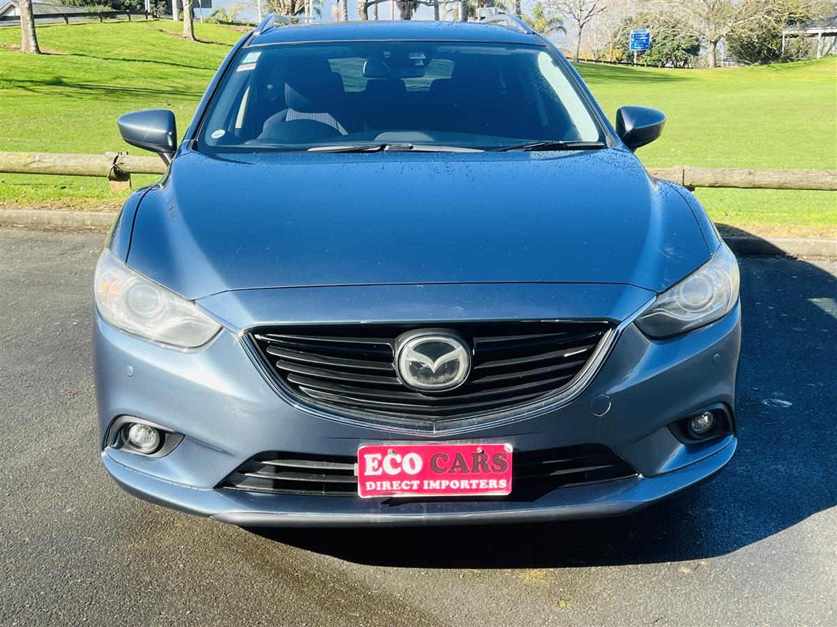 2013 Mazda Atenza APPLE CARPLAY REDAR CRUISE CONTROL Station Wagon Automatic, 5 seats, Blue, Petrol, 2,000 cc, 40,099 km