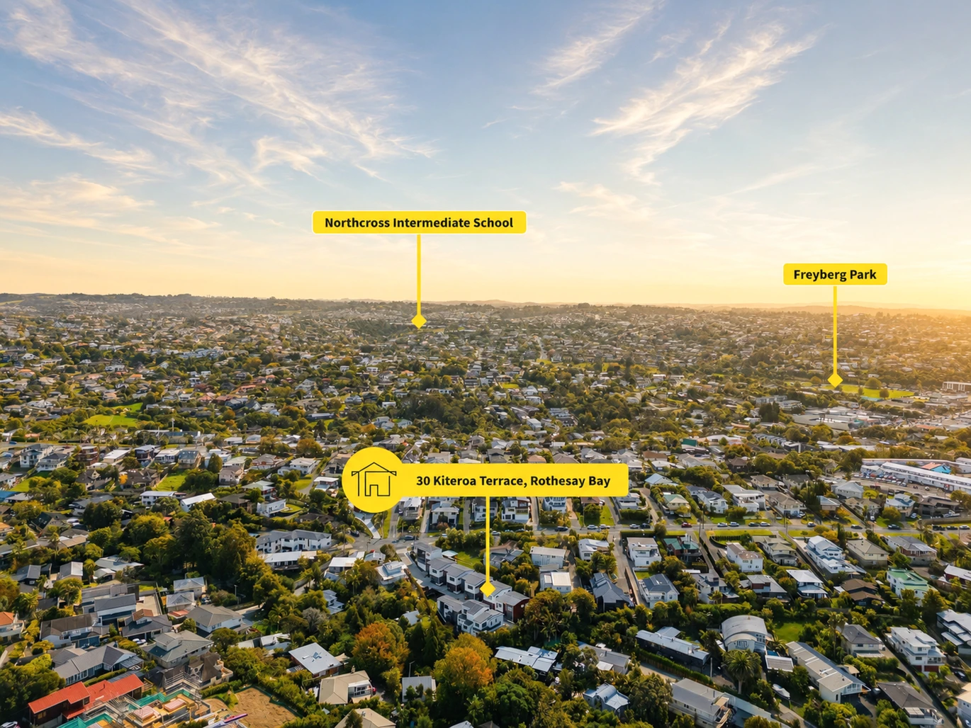 Rangitoto College zone, 143m2 Brandnew Standalone 4 beds 2.5 baths home with garage, close to schools, beaches, Browns Bay village, zoned for Rangitoto College, Murrays Bay Intermediate, Northcross Intermediate, and St John’s School. 2/30 Kiteroa Terrace Rothesay Bay, Auckland