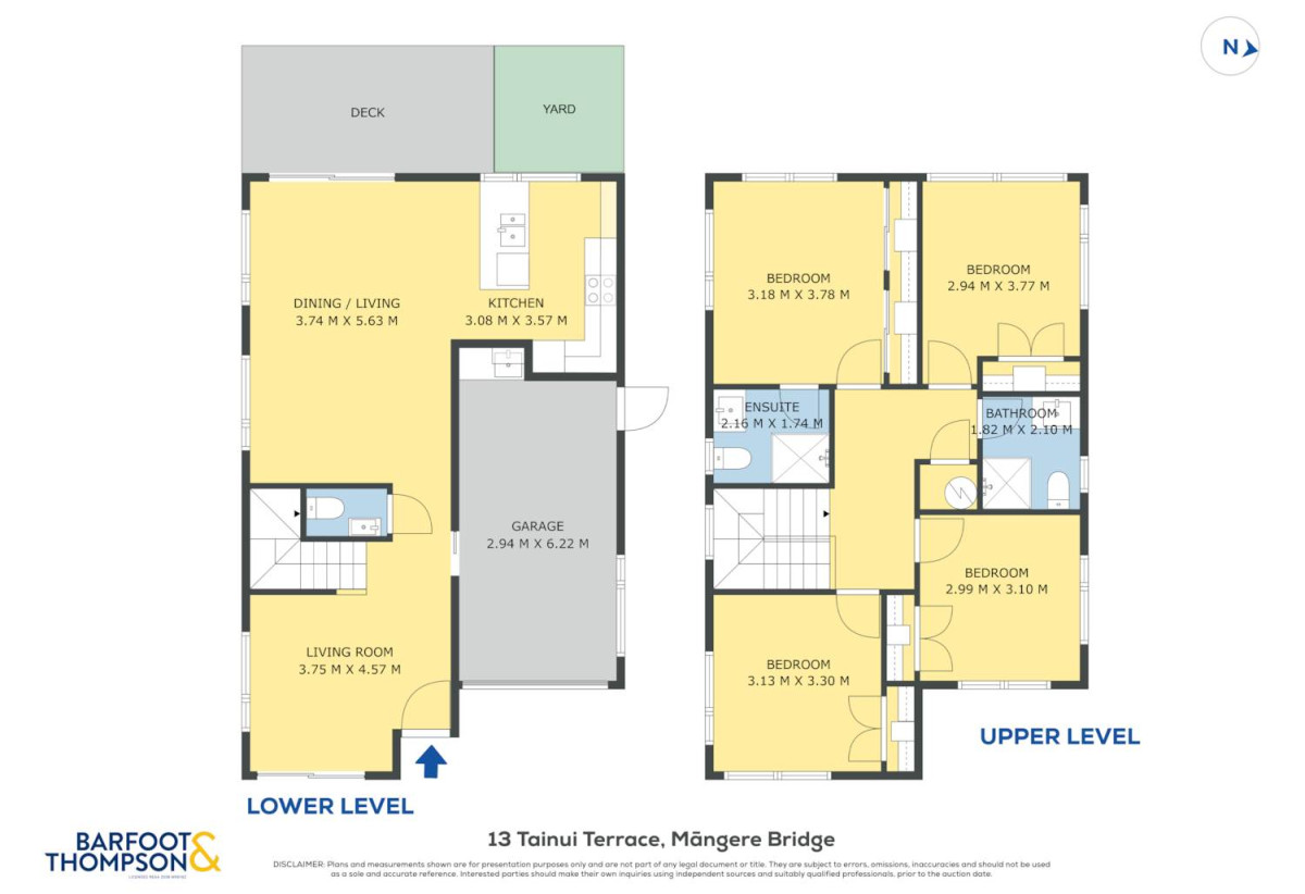 Brandnew standalone 4 beds 2.5 baths home with garage, close to schools, town centre, parks, beach, motorway access, 0.7 km to Mangere Bridge School, 13C Tainui Terrace, Mangere Bridge, Auckland