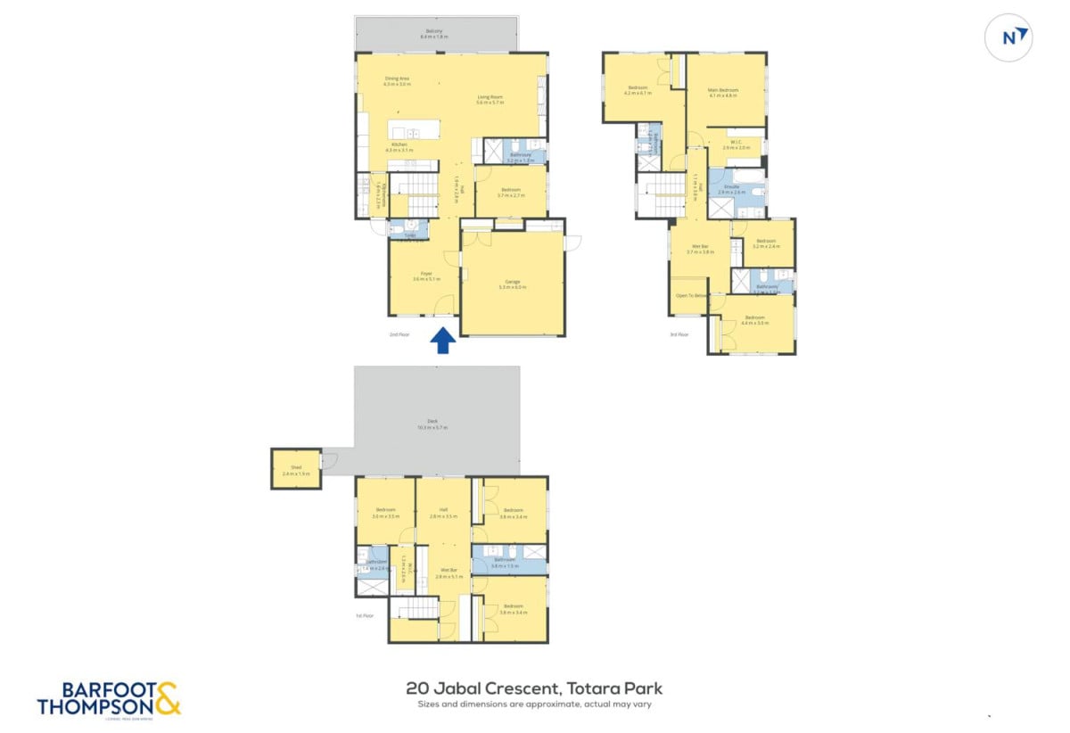 Motivated Vendor, Ignore The CV, 2 kitchens, 7 beds + study 6.5 baths house with double garage and 3beds 2 baths granny, move-in ready, close to The Gardens School, the Botanic Gardens, and with easy motorway access, 20 Jabal Crescent, Totara Park, Auckland