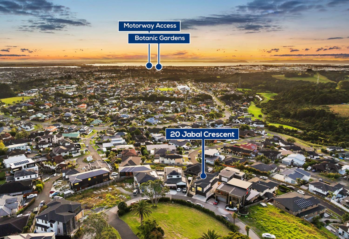 Motivated Vendor, Ignore The CV, 2 kitchens, 7 beds + study 6.5 baths house with double garage and 3beds 2 baths granny, move-in ready, close to The Gardens School, the Botanic Gardens, and with easy motorway access, 20 Jabal Crescent, Totara Park, Auckland