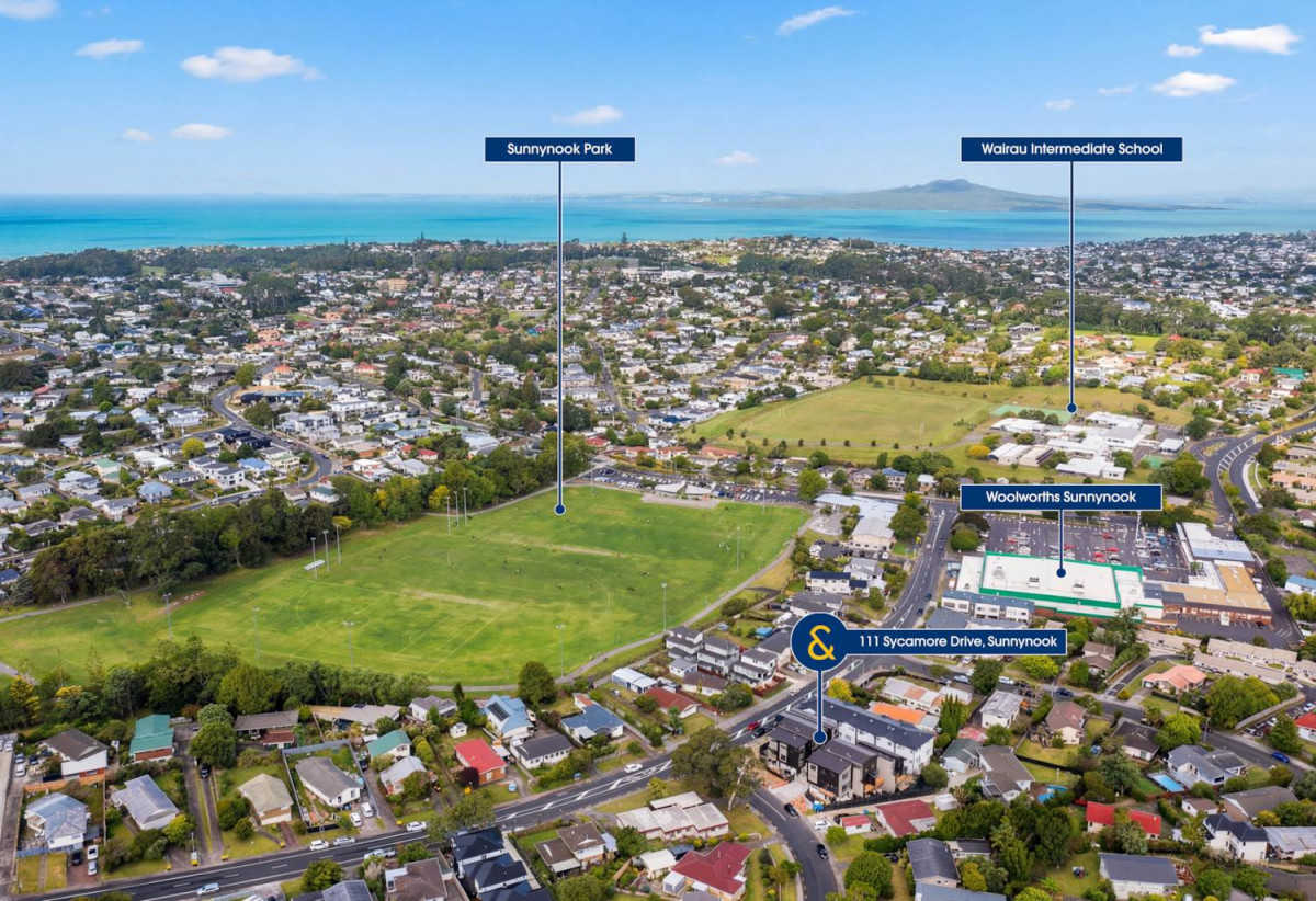 10-Year Master Build Guarantee., Double Westlake school zone, Brandnew 3 beds 3.5 baths home with garage, Freehold title – no body corporate fees, Zoned for Westlake Boys’ and Girls’ High Schools and Sunnynook Primary. walking distance to Sunnynook Park, Woolworths Supermarket, 2C Salamanca Road, Sunnynook, Auckland
