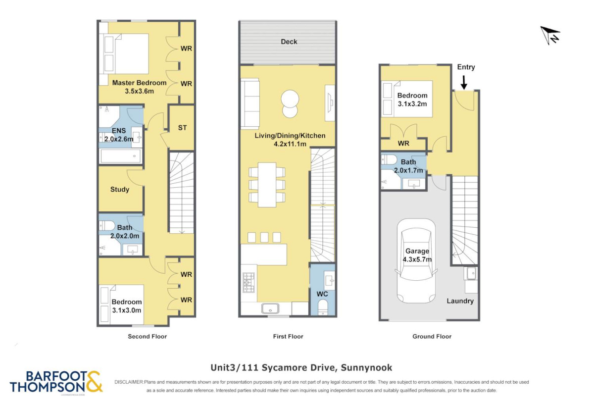 10-Year Master Build Guarantee, Westlake Boys and Girls school zone with Park View, Brandnew Freehold 4 beds (1 ensuite) 3.5 baths home with garage, 1 bed 1 bath ground floor, Walking distance to Sunnynook Park, Woolworths Supermarket, 111D Sycamore Drive, Sunnynook, Auckland