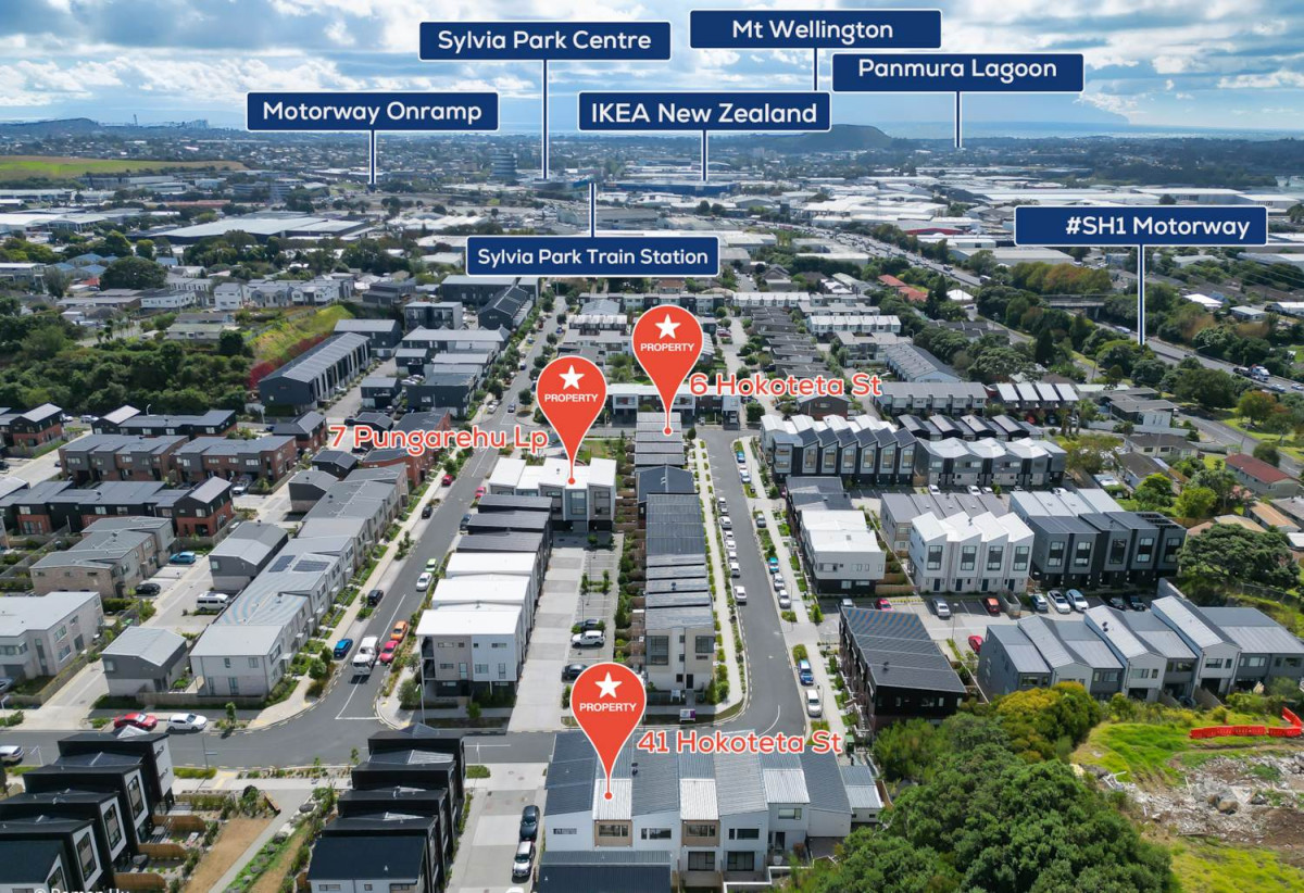 10-Year Stamford Warranty , Brandnew freehold 4 beds 3.5 baths home with garage, Just approx. 1.7km from Sylvia Park shopping centre, 0.8 km to Panama Road School, Lot 8/35 Ryburn Road, Mt Wellington, Auckland