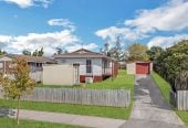 624m2 section, 3 beds 1 bath house with standalone garage, close to Manurewa town centre, Auckland Botanic Gardens, schools, motorway access, 0.3 km to Manurewa East School, 0.9 km to Greenmeadows Intermediate and Alfriston College, 27 Secretariat Place, Randwick Park, Auckland