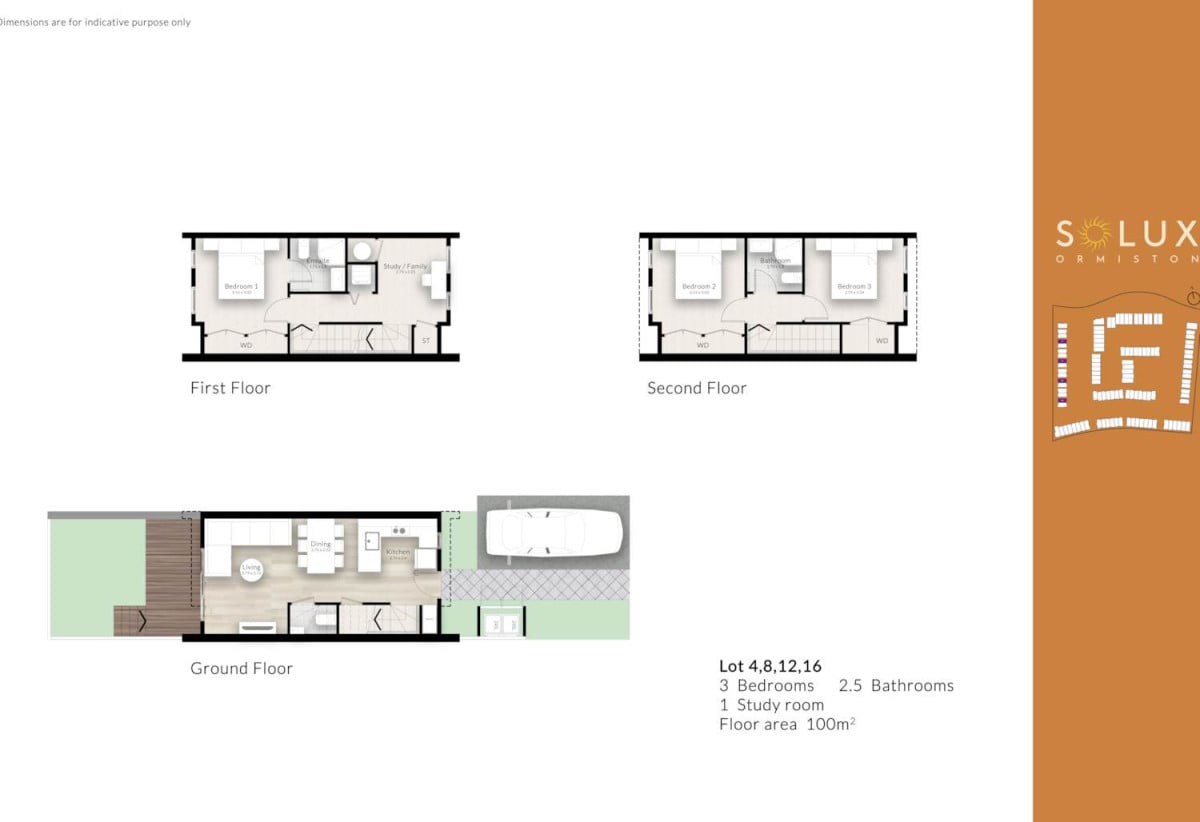 10-Year Master Build Guarantee, Brandnew Freehold 3 beds + Study / Family Space 2.5 baths home with car park, 3 km to Ormiston Town Centre, Ormiston Schools, 60 Takarore Crescent, Flat Bush, Auckland