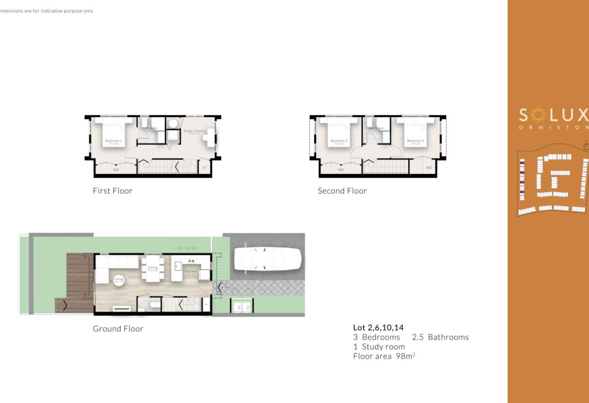 10-Year Master Build Guarantee, Brandnew Freehold 3 beds + Study / Family Space 2.5 baths home with car park, 3 km to Ormiston Town Centre, Ormiston Schools, 58 Takarore Crescent, Flat Bush, Auckland
