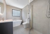 Brandnew 3 beds 3 baths home with garage, 1 bed 1 bath ground floor, positioned between Devonport Village and Takapuna, close to schools, shops, easy motorway access, 0.2 km to Belmont School (Auckland), 0.3 km to Belmont Intermediate, 0.7 km to Takapuna Grammar School, Lot 13/163-165 Lake Road, Belmont, Auckland