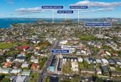 Brandnew 3 beds 3 baths home with garage, 1 bed 1 bath ground floor, positioned between Devonport Village and Takapuna, close to schools, shops, easy motorway access, 0.2 km to Belmont School (Auckland), 0.3 km to Belmont Intermediate, 0.7 km to Takapuna Grammar School, Lot 11/163-165 Lake Road, Belmont, Auckland
