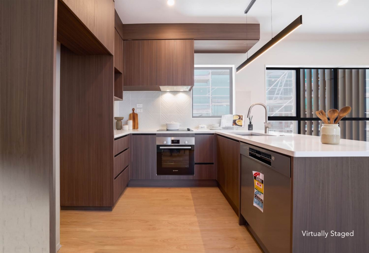 Brandnew 3 beds 3 baths home with garage, 1 bed 1 bath ground floor, positioned between Devonport Village and Takapuna, close to schools, shops, easy motorway access, 0.2 km to Belmont School (Auckland), 0.3 km to Belmont Intermediate, 0.7 km to Takapuna Grammar School, Lot 13/163-165 Lake Road, Belmont, Auckland