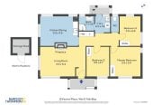 814m2 section, 3 beds 1 bath house, A short stroll to the Wai O Taiki Nature Reserve and Scenic Walkway. 5 mins to St Heliers Beach., Walking distance to Sacred Heart College and local shops., 0.5 km to Tamaki College and Glenbrae School, 12 Kestrel Place, Wai O Taiki Bay, Auckland