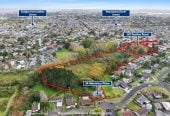 8076m² section, close to schools, shops, [also for sale, 15 Glenmary Place – 2.9633 Hectares (including income-producing residential units)], 0.8 km to Papatoetoe West School, 110 Station Road, Papatoetoe, Auckland