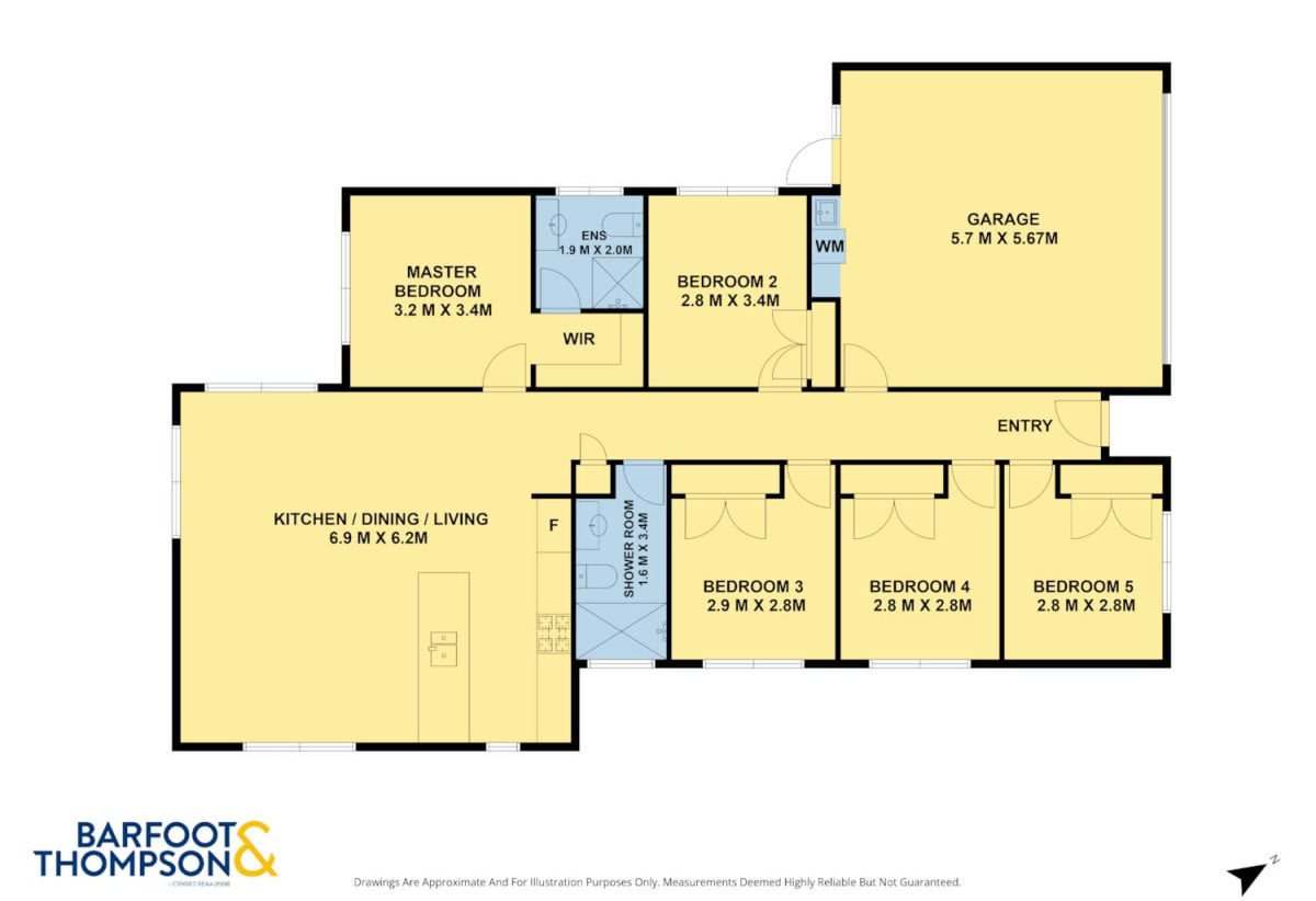 Brandnew 5 beds 2 baths house with double garage on 334m2 section, close to Opaheke School, local reserves, 5 Pupu Crescent, Opaheke, Auckland