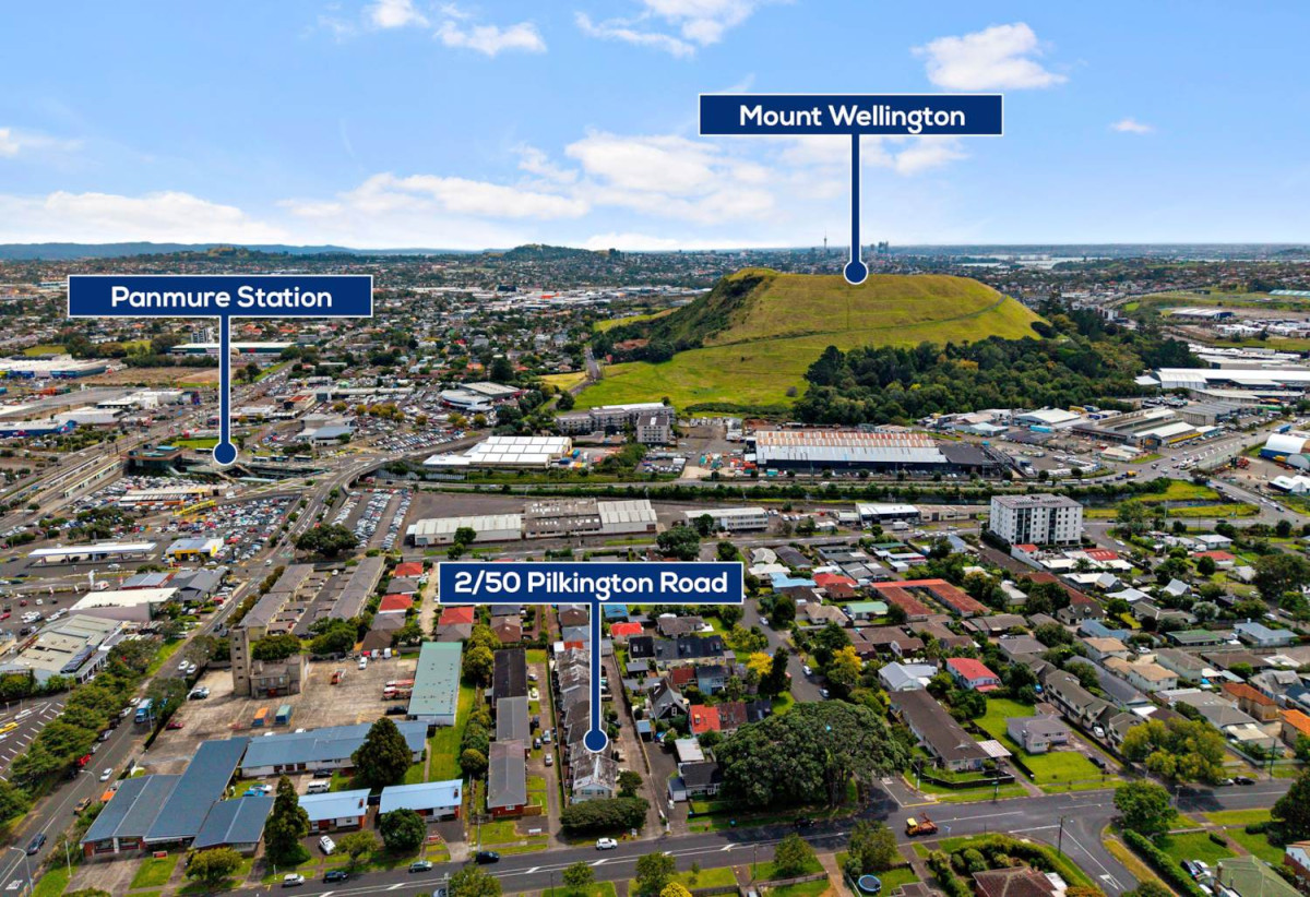 Musr sell, Motivated vendor, Brick and concrete bloc 2 beds 1 bath home, Basement single garage plus separate laundry area, Walking distance to Panmure Train & Bus Station, local shops, cafés and Panmure Basin, 1 km to Panmure Bridge School, 2/50 Pilkington Road, Panmure, Auckland