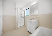 Rangitoto College zone, 4 beds +study room 2 baths house with double garage, 2 beds 1 bath ground floor, close to beach, shops, schools, 0.3 km to Browns Bay School, 1B Beechwood Road, Rothesay Bay, Auckland