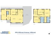Next to Hillcrest Reserve, 4 beds 2.5 baths house with garage on 315m2 section, within walking distance to nearby schools and local shopping, easy motorway access, 0.4 km to Sunnybrae Normal School, 0.9 km to Northcote Intermediate School and Willow Park School, 49A Hillcrest Avenue, Hillcrest, Auckland