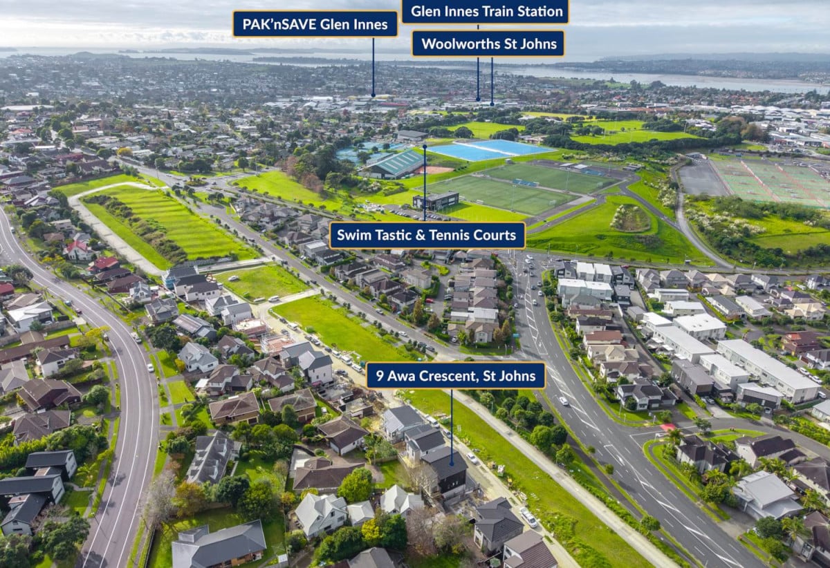 Brandnew standalone 4 beds ( 2 ensuites) 3.5 baths house with oversized double garage, central air conditioning, within easy reach of quality schools, shopping centres, parks, golf club, 9 Awa Crescent, St Johns, Auckland