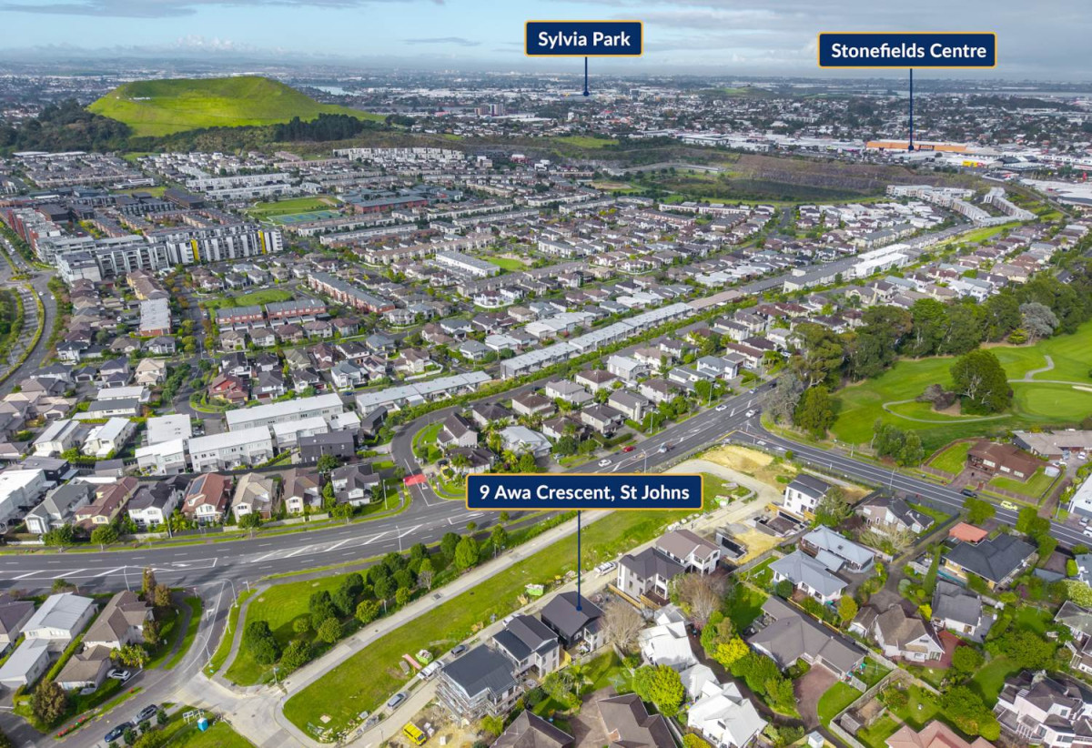 Brandnew standalone 4 beds ( 2 ensuites) 3.5 baths house with oversized double garage, central air conditioning, within easy reach of quality schools, shopping centres, parks, golf club, 9 Awa Crescent, St Johns, Auckland