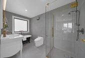 Macleans College zone, 791m2 section, 2 Kitchens, 411m2 Sea Views 6 beds (4 ensuites) 5.5 bathse house with double garaged and 2-beds granny, A striking façade, grand entrance, and elegant lobby make an immediate impression, close to schools, beaches, golf club, shops, 225A Bleakhouse Road, Mellons Bay, Auckland