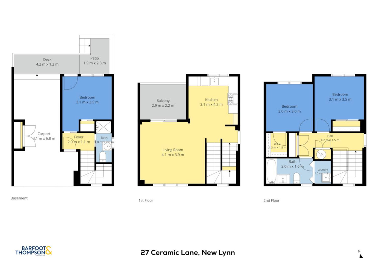 Must sell, 3 beds 2 baths home with carport, Just minutes from LynnMall, the train station, schools, 0.2 km to New Lynn School, 27 Ceramic Lane, New Lynn, Auckland