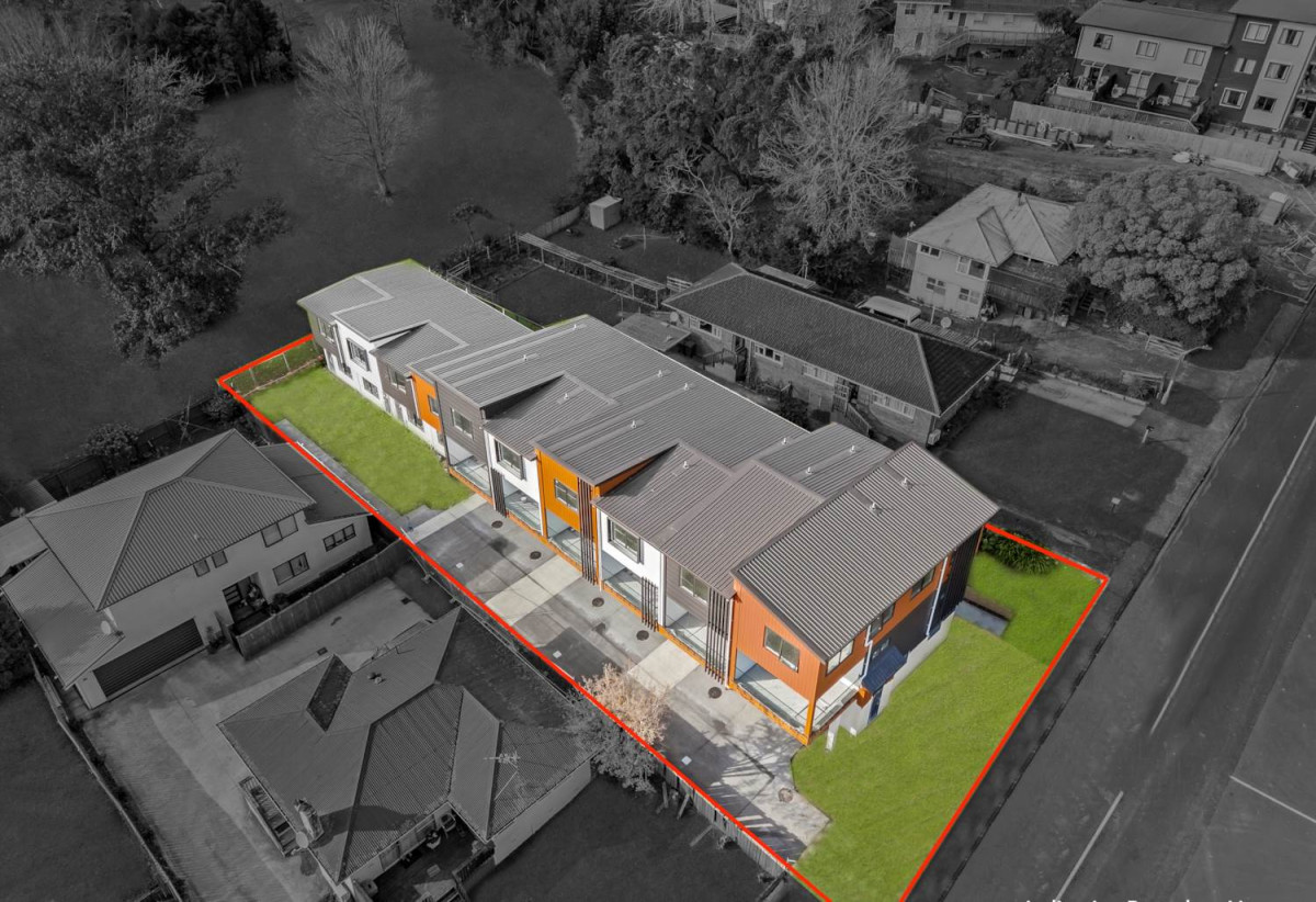 Must sell, Brandnew 2 beds 1.5 baths home, within walking distance to Ranui Train Station 0.5 km to Ranui School, 1.9 km to Waitakere College, 2.6 km to Henderson Intermediate, Lots 6-10/6 Ranui Avenue, Ranui, Auckland