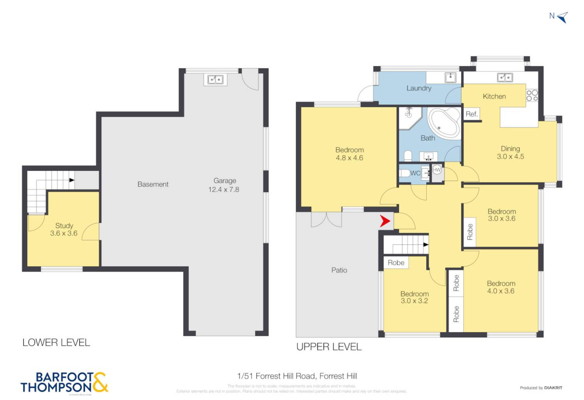 Double Westlake school zone, Renovated 3 beds + study room 1 bath house with tandem garage, close to schools, shops, supermarkets, beach, motorway access, 0.1 km to Westlake Boys’ High School, 0.3 km to Forrest Hill School, 0.7 km to Westlake Girls’ High School, 1/51 Forrest Hill Road, Milford, Auckland