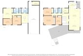 Sea Views, 1027m2 section with RC,BC, EPA to create two lots while retaining the existing home, 250m2 Renovated 5 beds + study room 2 baths house with carport, 2 beds 1 bath and rumpus room downstairs, close to schools, shops, supermarket, motorway access, 0.5 km to Onehunga High School, 0.8 km to Royal Oak Intermediate School, 39 Bel Air Drive, Hillsborough, Auckland