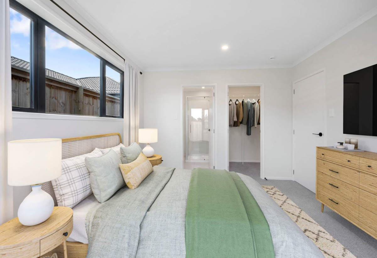 GJ Gardner Home with a 10-Year Master Build Guarantee, 4 beds 2 baths house with double garage, easy access to schools shops, motorway access, 0.1 km to Ngakoroa School, 10B Cronshaw Road, Karaka,Auckland