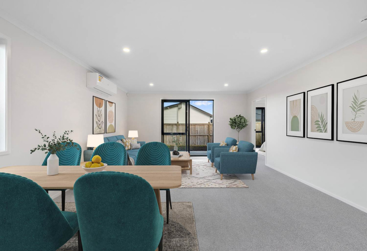 GJ Gardner Home with a 10-Year Master Build Guarantee, 4 beds 2 baths house with double garage, easy access to schools shops, motorway access, 0.1 km to Ngakoroa School, 10B Cronshaw Road, Karaka,Auckland