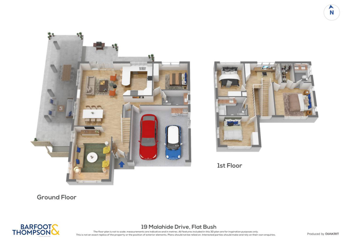 Must sell, Vendor Going Overseas, 4 beds + study area 3 baths house with double garage, close to schools, shopping centres, parks, 0.7 km to Ormiston Senior College and Mission Heights Junior College, 19 Malahide Drive, Flat Bush, Auckland