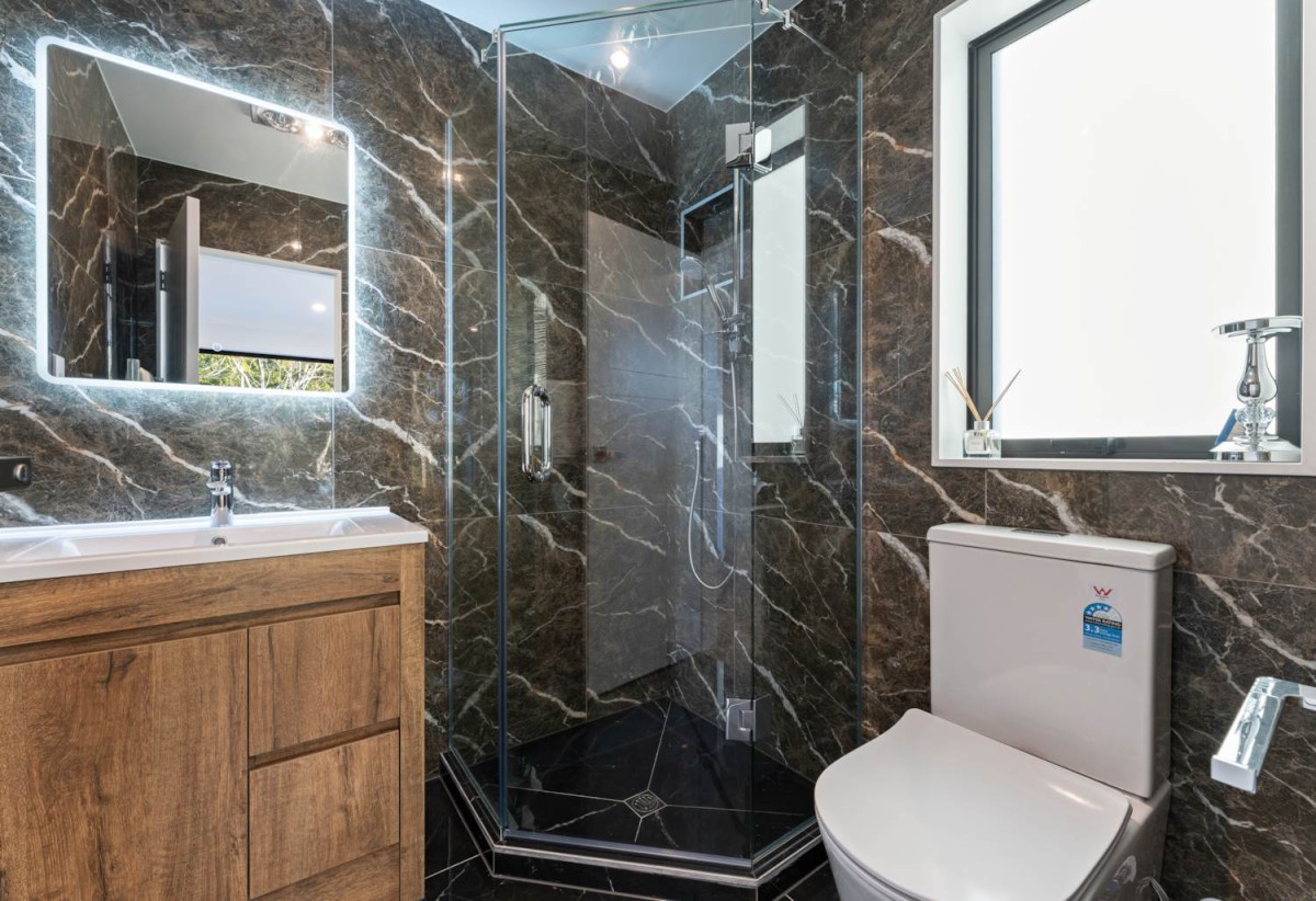 Brandnew standalone 5 beds 3 baths home with garage, close to schools, shops, 0.2 km to Ranui School, 1.6 km to Waitakere College, 2.2 km to Henderson Intermediate, 3A-3D Greenock Road, Ranui, Auckland