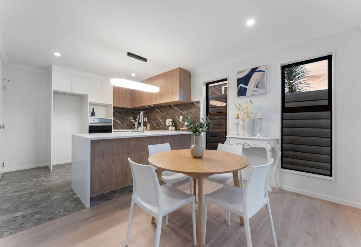 Brandnew standalone 5 beds 3 baths home with garage, close to schools, shops, 0.2 km to Ranui School, 1.6 km to Waitakere College, 2.2 km to Henderson Intermediate, 3A-3D Greenock Road, Ranui, Auckland