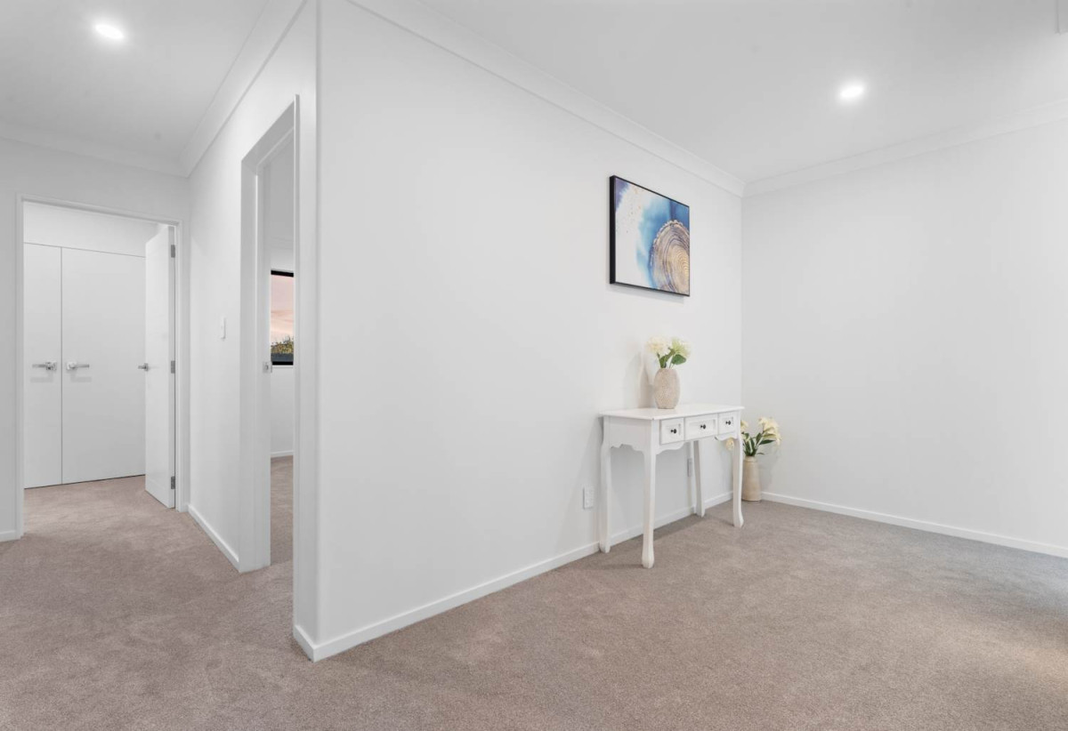 Brandnew standalone 5 beds 3 baths home with garage, close to schools, shops, 0.2 km to Ranui School, 1.6 km to Waitakere College, 2.2 km to Henderson Intermediate, 3A-3D Greenock Road, Ranui, Auckland