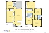 Brandnew standalone 5 beds 3 baths home with garage, close to schools, shops, 0.2 km to Ranui School, 1.6 km to Waitakere College, 2.2 km to Henderson Intermediate, 3A-3D Greenock Road, Ranui, Auckland