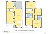 Brandnew standalone 5 beds 3 baths home with garage, close to schools, shops, 0.2 km to Ranui School, 1.6 km to Waitakere College, 2.2 km to Henderson Intermediate, 3C Greenock Road, Ranui, Auckland