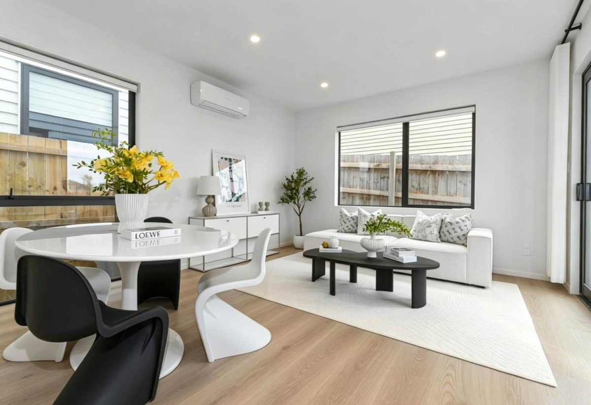 Brandnew standalone 4 beds 3 baths home with garage, close to WestCity Shopping Centre, Universal Drive retail precinct, local schools, 0.8 km to Waitakere College, 86D Harrington Road, Henderson, Auckland