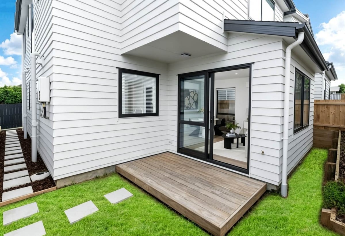 Brandnew standalone 4 beds 3 baths home with garage, close to WestCity Shopping Centre, Universal Drive retail precinct, local schools, 0.8 km to Waitakere College, 86D Harrington Road, Henderson, Auckland
