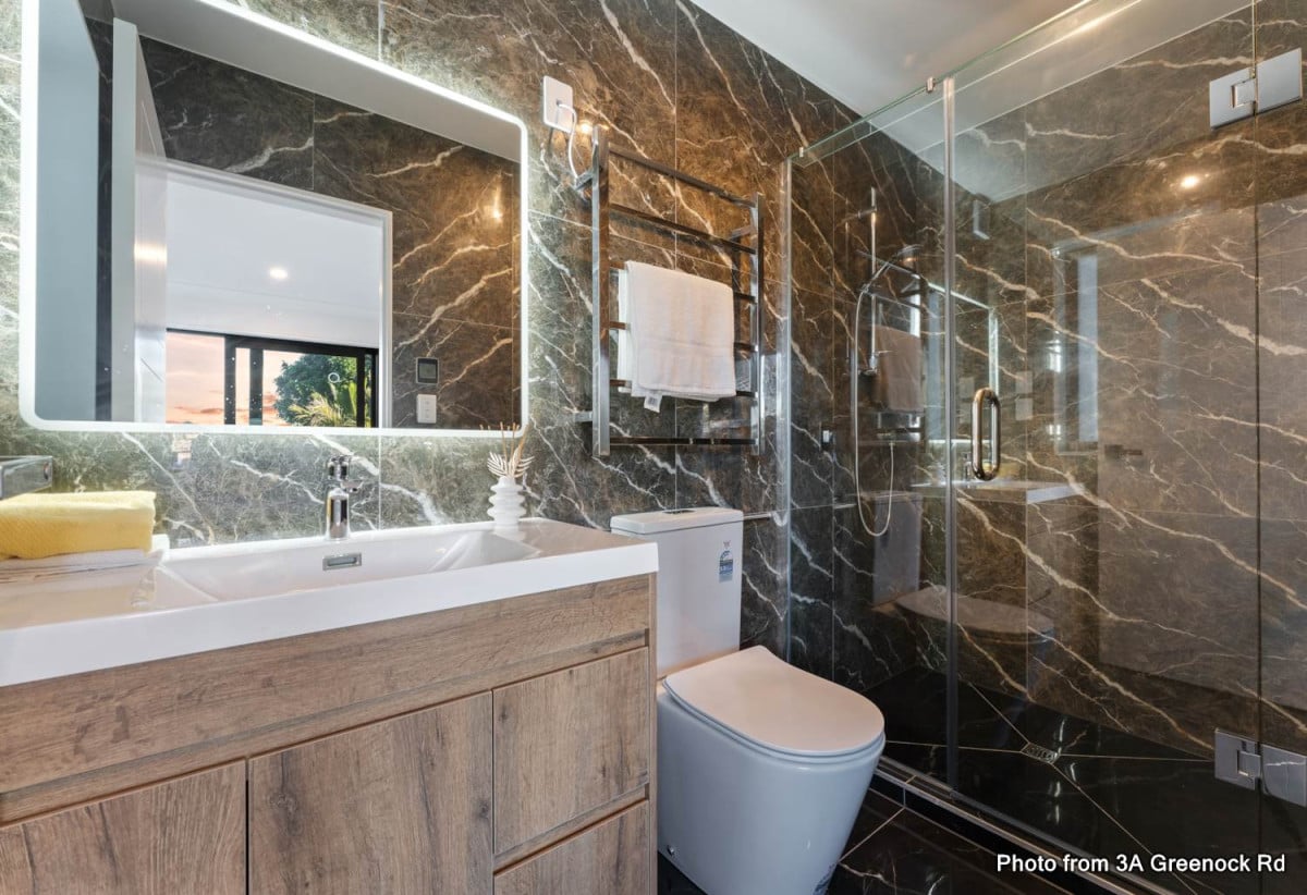 Brandnew standalone 5 beds 3 baths home with garage, close to schools, shops, 0.2 km to Ranui School, 1.6 km to Waitakere College, 2.2 km to Henderson Intermediate, 3B Greenock Road, Ranui, Auckland